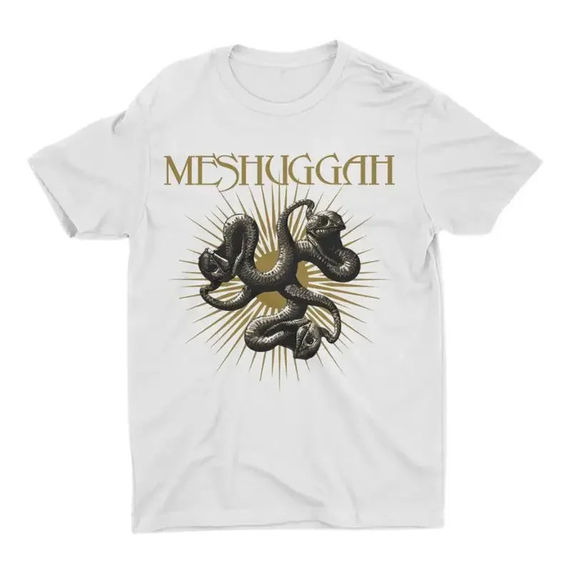 New Meshuggah Band For Fans Cotton White T Shirt S 5XL TR531