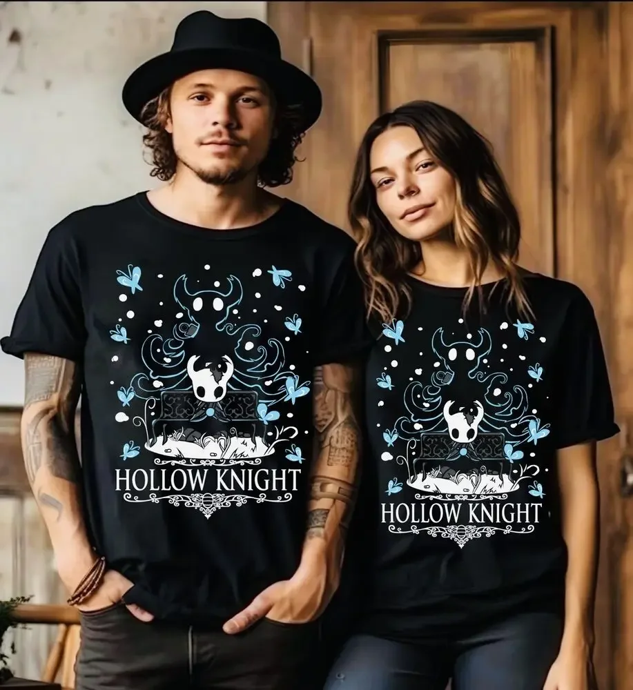 Unisex Hollow Knight Gaming T-Shirt Indie Girl Top Best Gifts Shirt All size