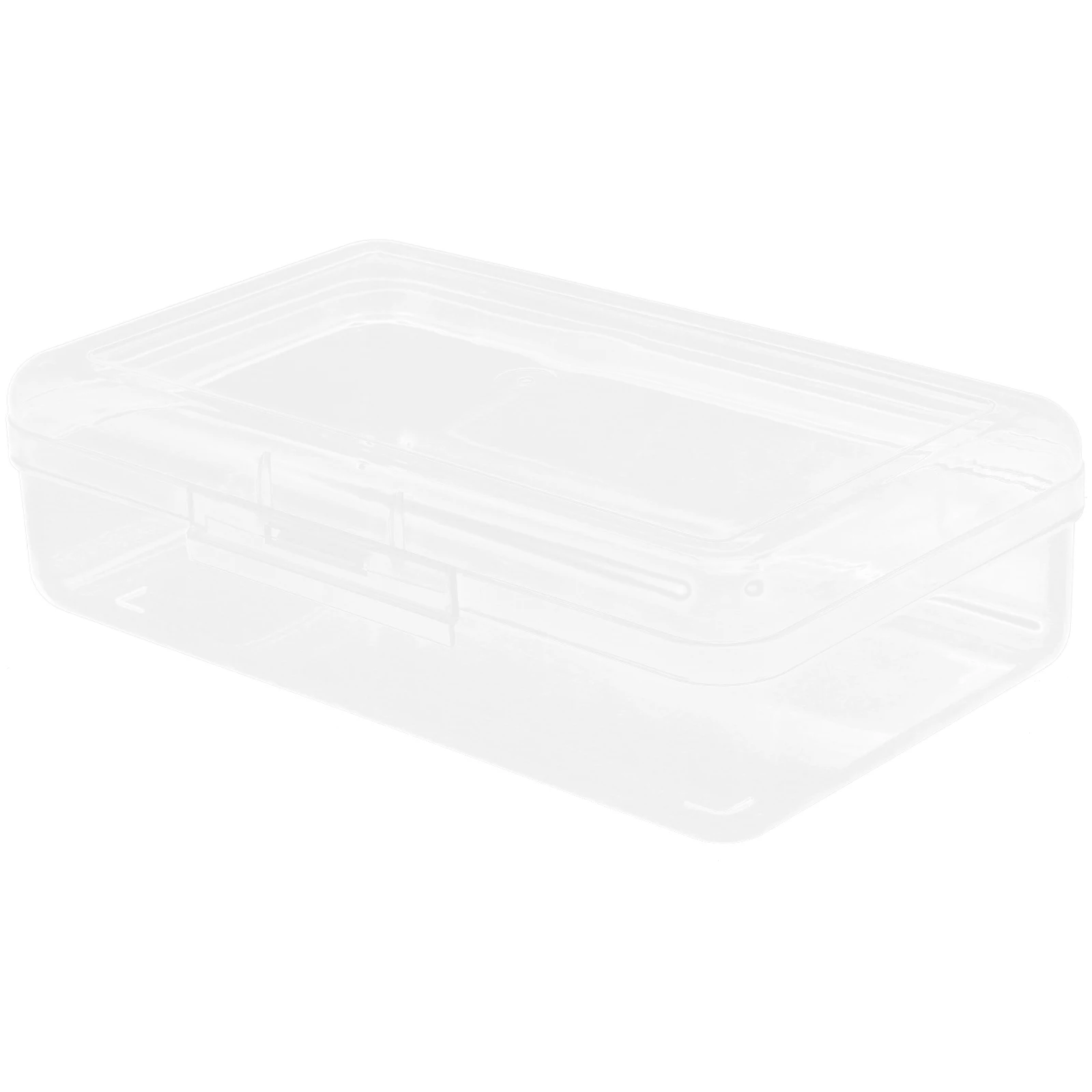 

Pencil Container Stationery Storage Box Case Large Capacity Transparent Plastic