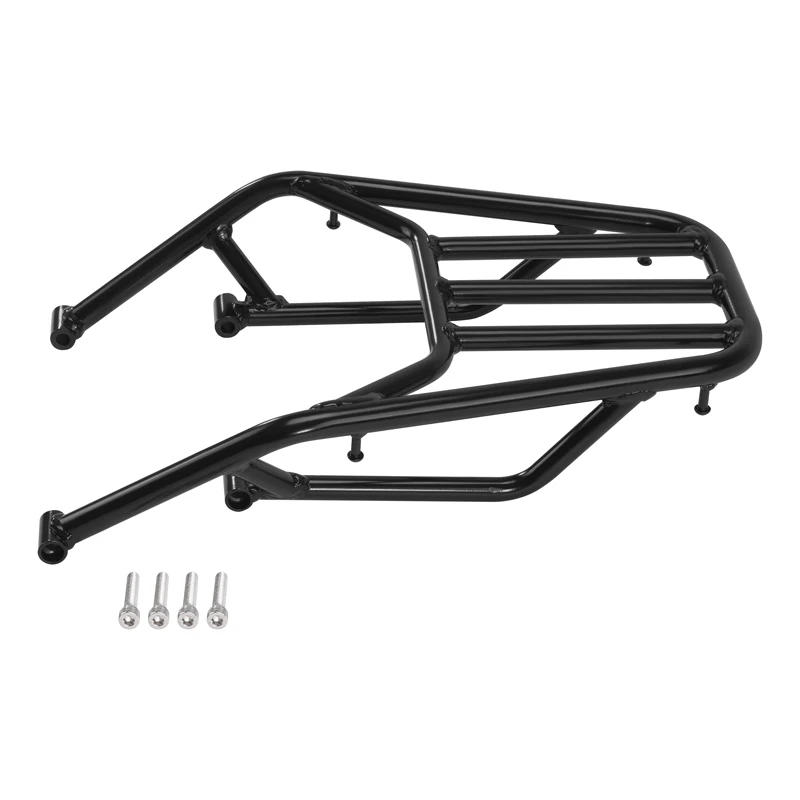 Motorcycle Black Rear Rack Luggage Rack Fit For Triumph Speed 400 Scrambler 400 X 2024-2025