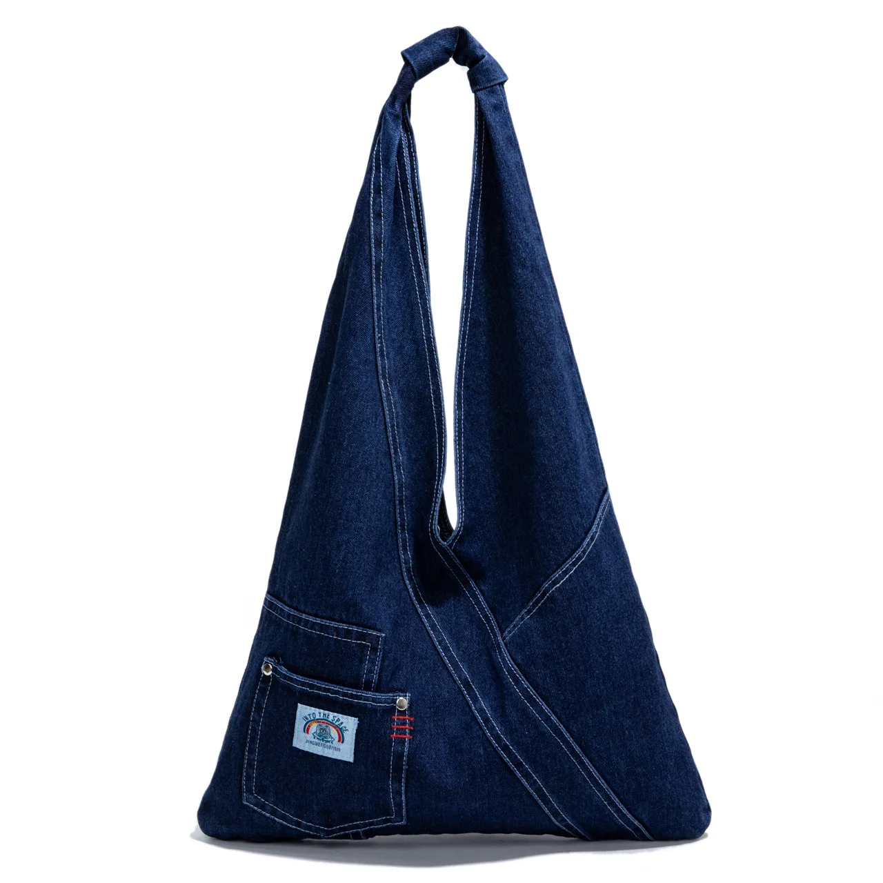 Women Lage Capacity Tote bag Simple Solid Female Shopper Shoulder Bag Casual Denim Canvas Messenger Bags For Fashion Handbags 가방
