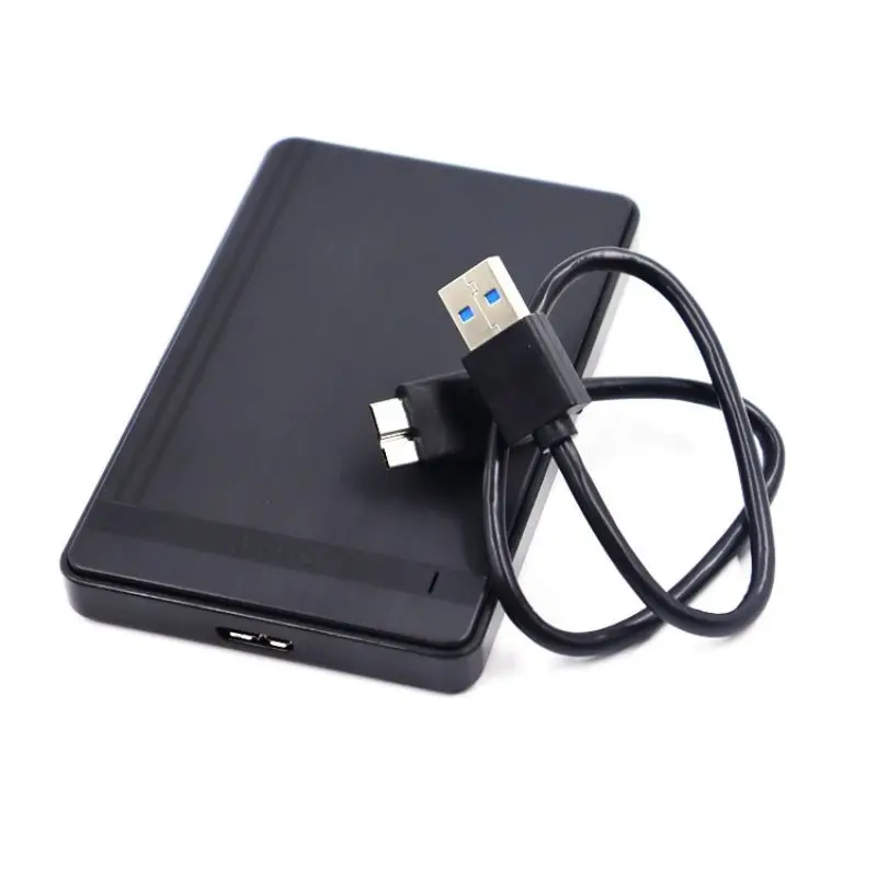 2.5 Inch Portable Hard Drive Box Laptop Serial Port SSD Mechanical USB-3.0 Solid-state Drive Box External Mobile HDD Enclosure