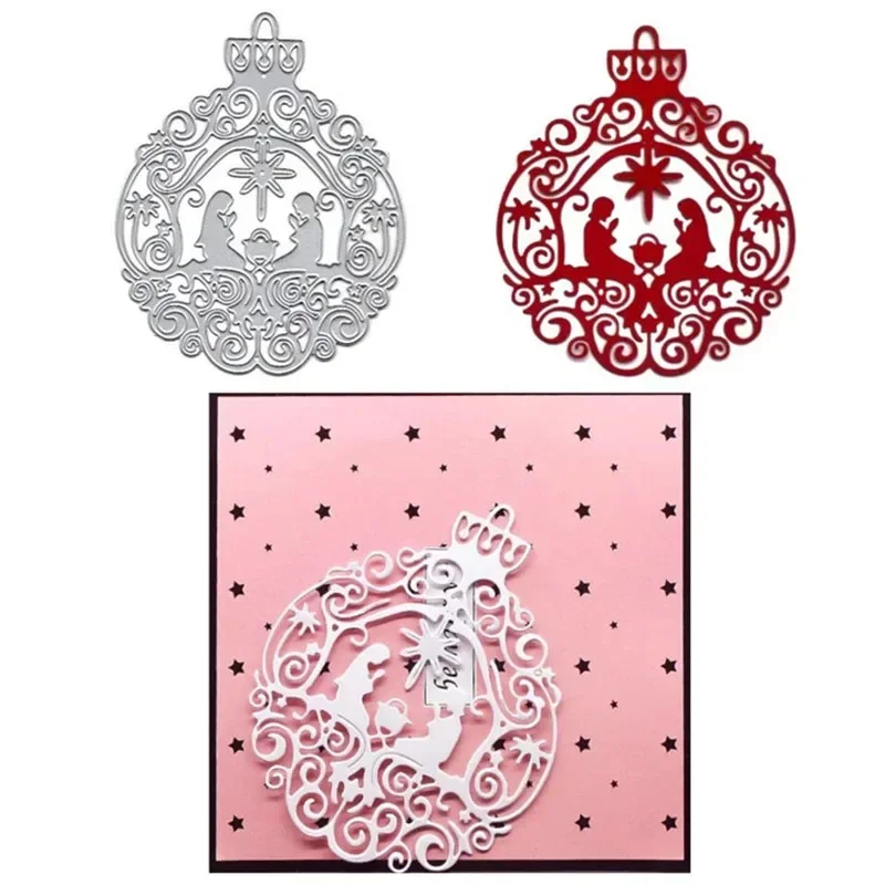 Metal Cutting Dies Scrapbooking Jesus Nativity Cut Die Mold Stamps And Dies Craft Album Knife Mould Blade Punch Stencils Dies