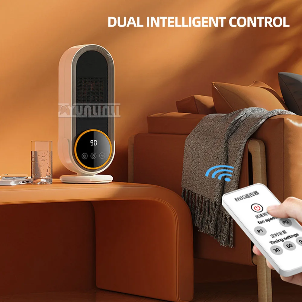 1200 واط سخان سطح المكتب PTC التدفئة المنزلية الذكية سخان كهربائي سخان محمول