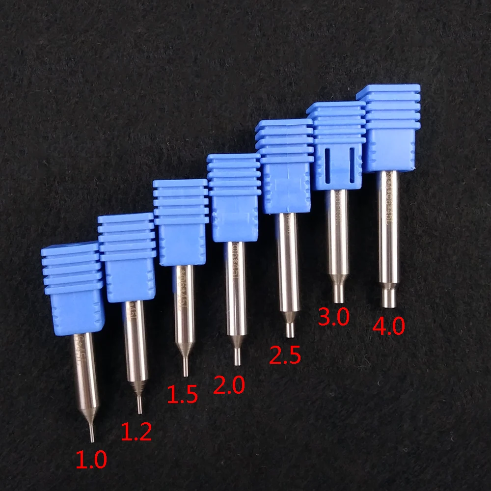 CHKJ HSS Raise Tracer Point Key Machine Guide Pin Locksmith Tools Drill Bits Milling Cutter Probe 1.0/1.2/1.5/2.0/2.5/3.0/4.0mm