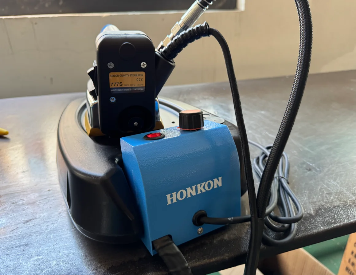 HK-Z68-777S High Quality Double Steam Iron Ironing & Washing Equipment with Excellent Performance