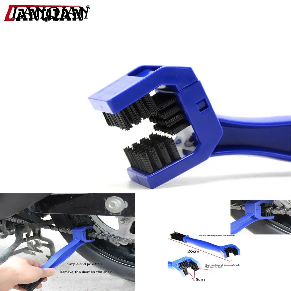 Chain Cleaning Brush Tool For Yamaha Tenere 700 790 890 Adventure/R Husqvarna 701 901 BMW R1250GS Adventure Kawasaki Suzuki view 3