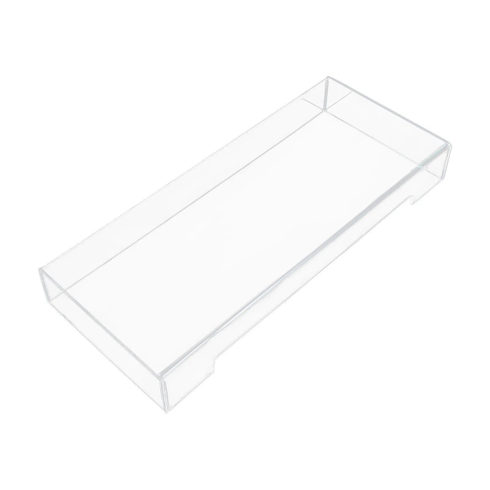 Acrylic Keyboard Protector Clear Transparent Cover Waterproof Removable Easy Clean Protective Case for Desktop Computer