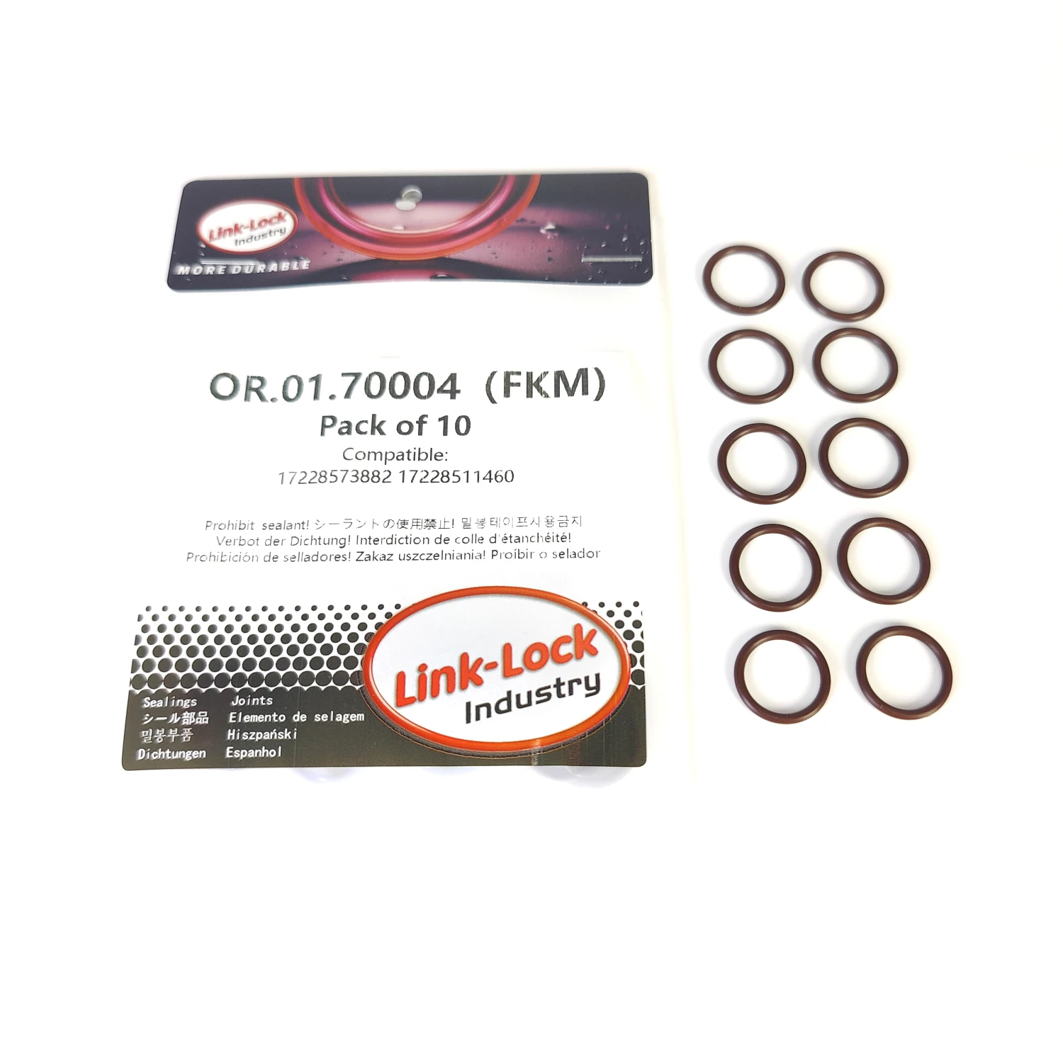 10PCS Fkm Viton OR.…
