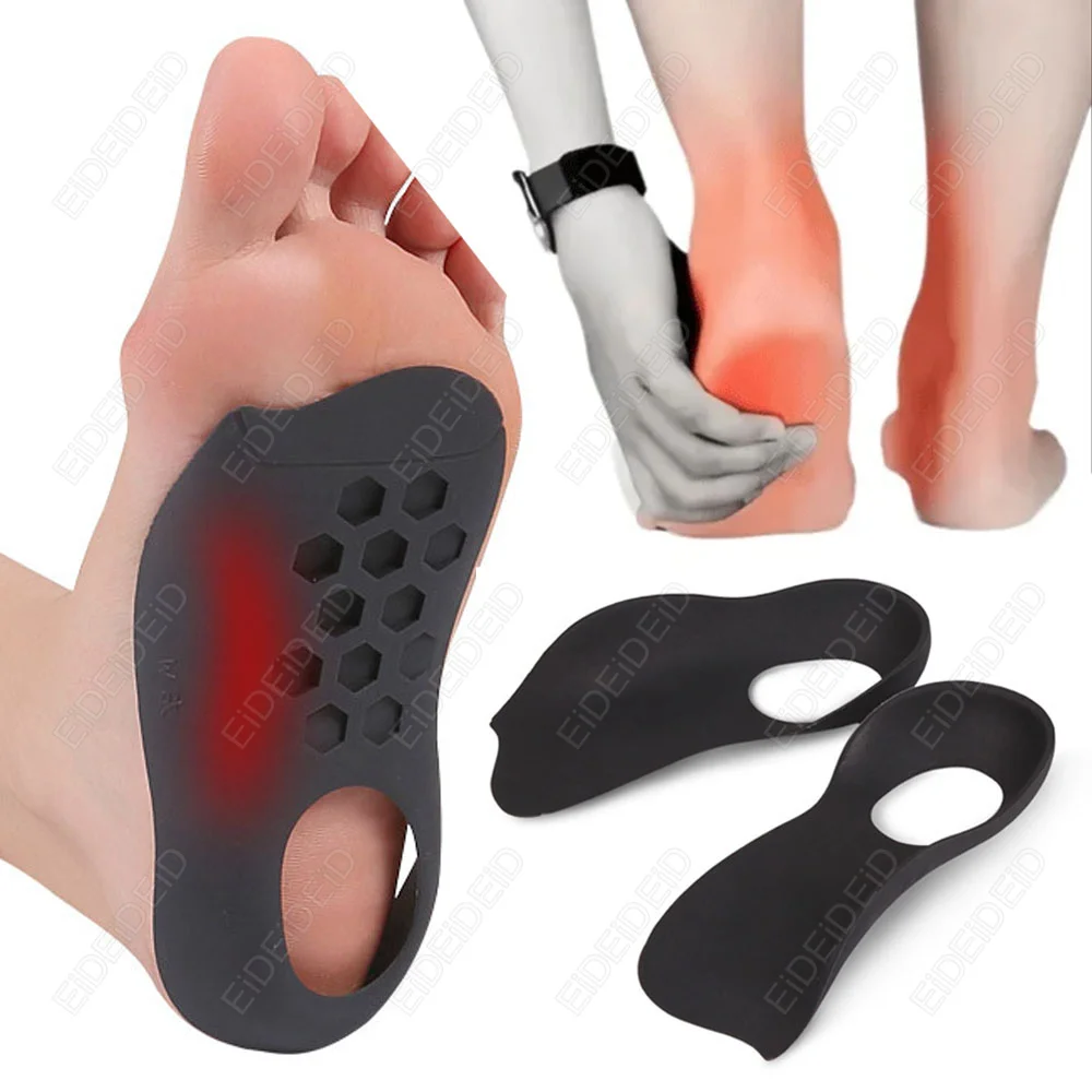 

Orthotic Arch Support Inserts for Plantar Fasciitis Relief & X/O Legs Correct Unisex Foot Pain Relief Man Woman Kids Shoe Insole
