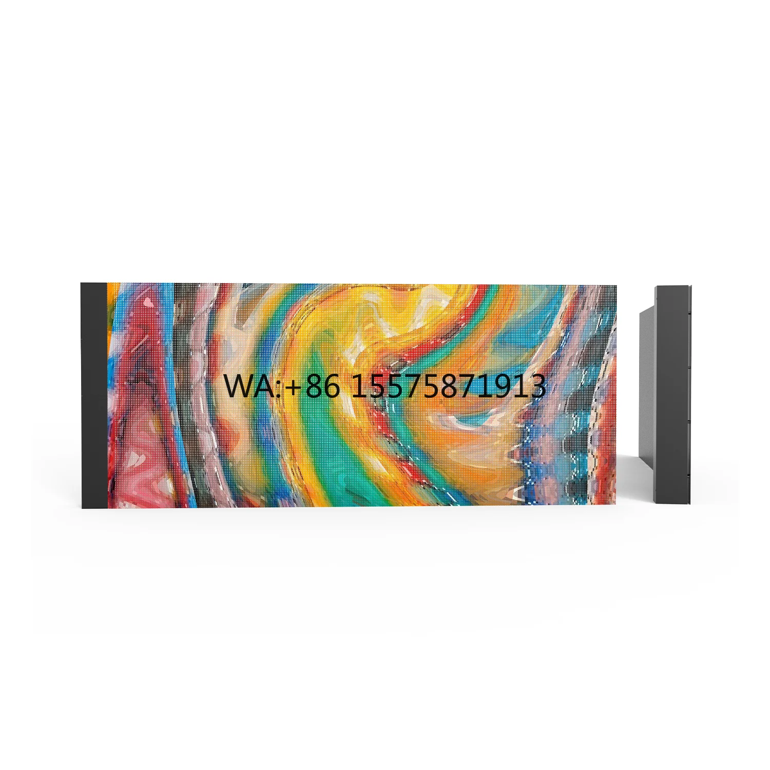 HD Holographic Invisible Screen P3.91 P6.25 P10.4 Technology Transparent Exhibition Wall for Advertising Led Screen