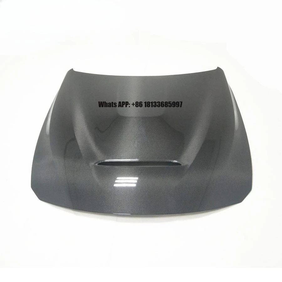 

2013 Year F82 M4 Carbon Fiber Bonnet Double Side Front Engine Cover and Scoop GTS Style Hood Bonnet for M4 F82