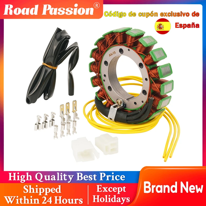 

Motorcycle Generator Stator Coil Assembly For Honda 31120-MR1-004 NV400 CJ/CK CS/CV Steed 400 NV600 Shadow 600 VT750CA VT600C