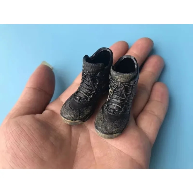 1/6 Scale Action Figures Hollow Boots Black Make-old Shoes Tactical Boots Model for 12inch Male Soldier Body Dolls DIY