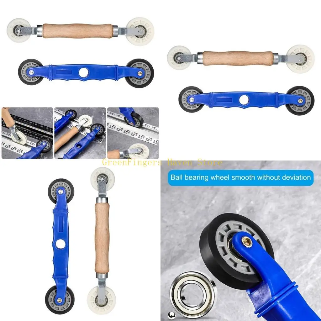 

F68D Rubber Mesh Wheel Screen Door Window Installation Hand Window Install Tool