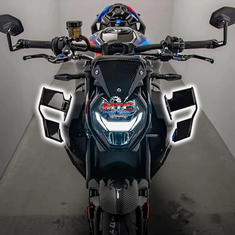Motorrad-Verkleidungsflügel für BMW F900R 2021-2024 2022 2023 – 4 Farben ABS Seitenflügel Zubehör Spoiler Winglet