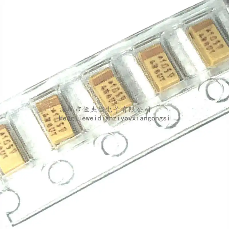 

100pcs/AA type 3216 surface mount tantalum capacitor 35V1UF silk screen 105V 1206 original TAJA105K035RNJ