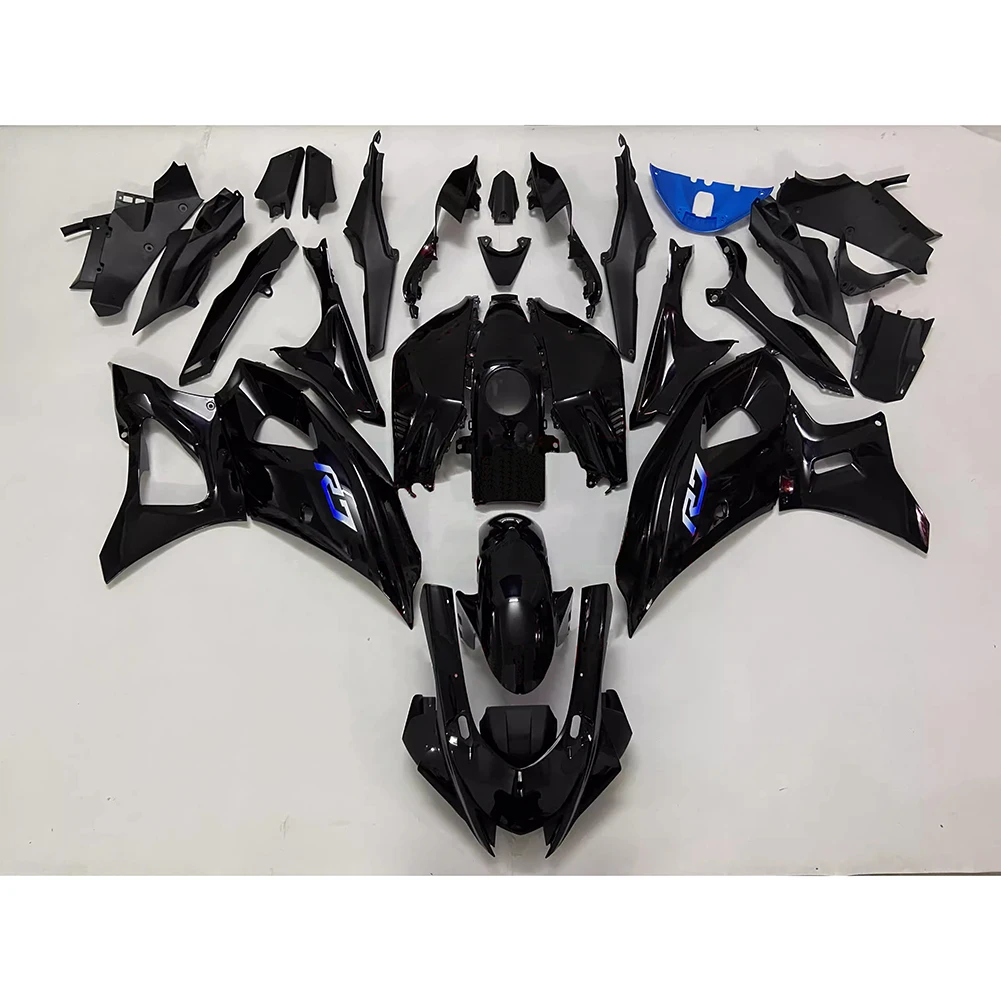 

Pre-drilled ABS Injection Fairing Kit Bodywork for YAMAHA YZF R7 2022-2023 22 23 Black With Blue