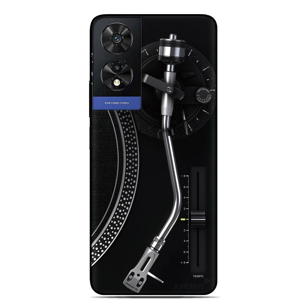 Чехол для телефона в стиле DJ-микшера для iPhone 17, 16, 15, 11 Pro Max, X, 7, 8, SE 3, 2, iPod Touch 7, 6, 5, Nothing CMF Phone 1, 2 Pro, 2A, 4A, 3A Lite