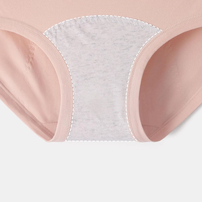 3Pcs Women\'s Menstrual Panties Leakproof Underwear Breathable Cotton Girls Physiological Pants Soft Female Sanitary Lingerie