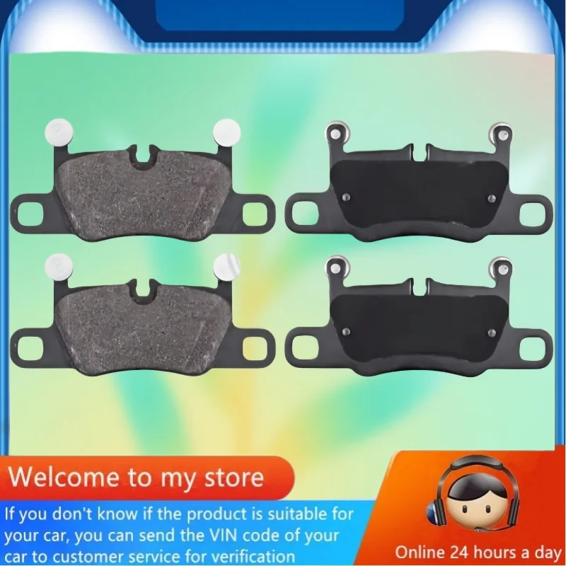 

For Audi E-TRON GT Saloon (F83, F8P) Rear Brake Pads 9J1698451F 9J1698451H / Auto Parts -22024