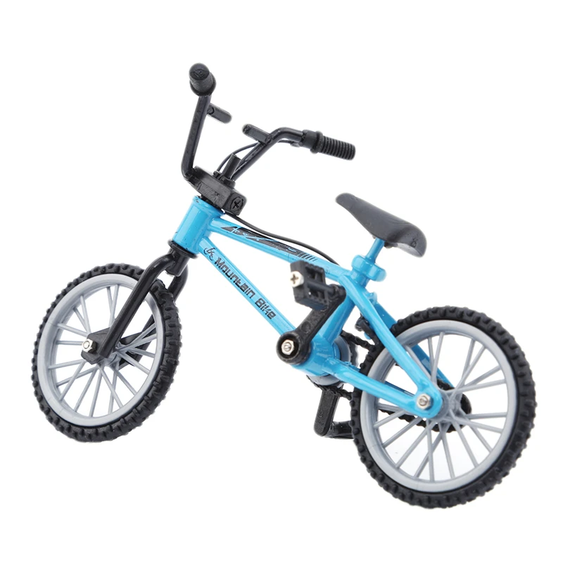 Finger Bmx Bike Speelgoed Voor Jongens Mini Fiets Met Rem Touw Legering Bmx Functionele Mountainbike Model Speelgoed Voor Kinderen Cadeau