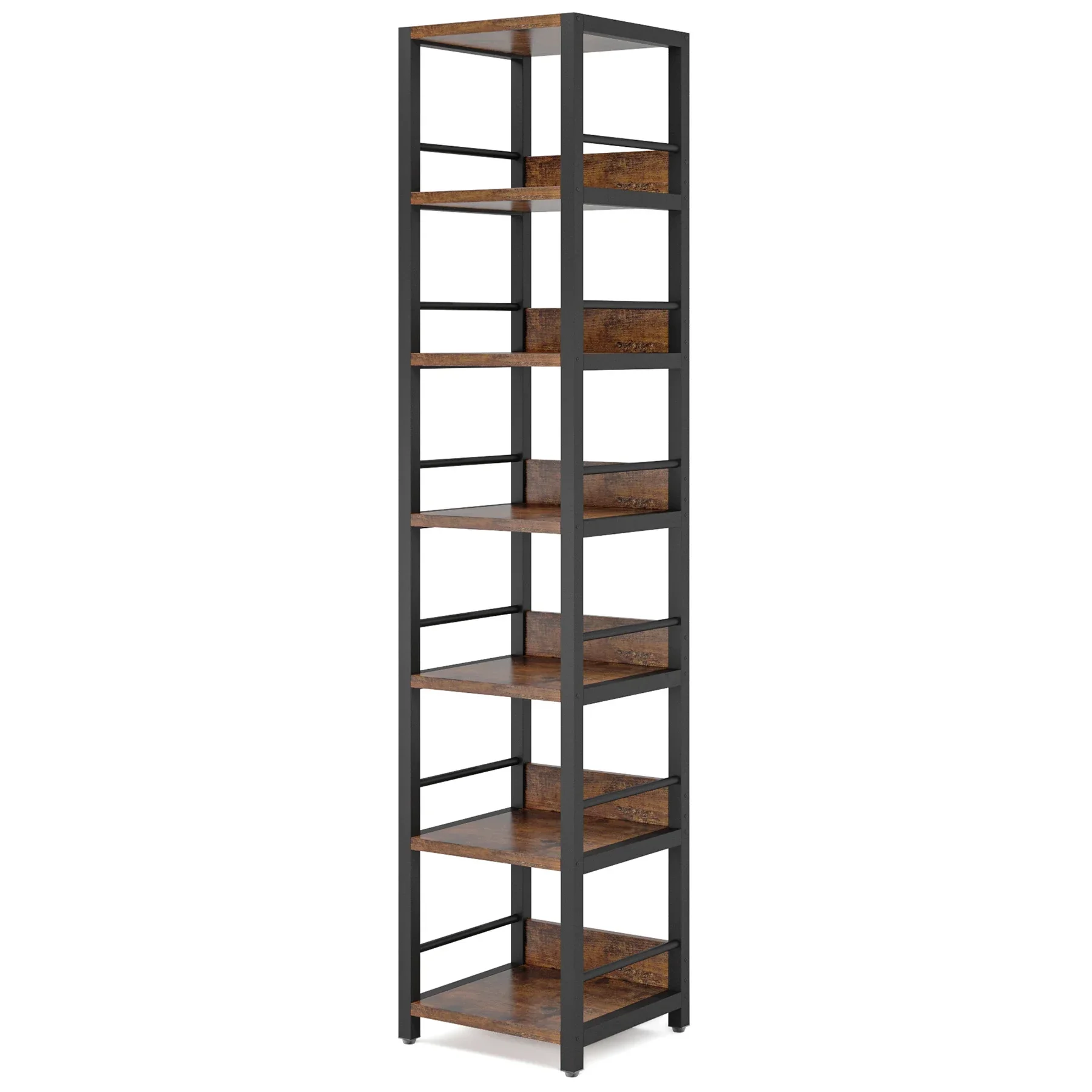 Tribe signs Eck regal 6 Tier schmale Etagere Bücherregal Lager regal Display Rack Mehrzweck regal