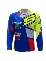 2025 bicicleta bmx motocross Jersey MX camiseta para descensos ciclismo bicicleta de montaña DH maillot ciclismo hombre enduro jersey de secado rápido