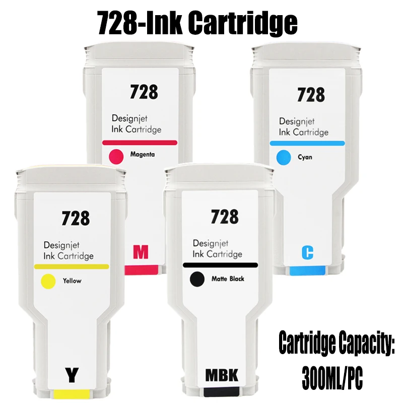 

Чернильный картридж 728, совместимый с принтерами HP DesignJet T730 T830, с чипом