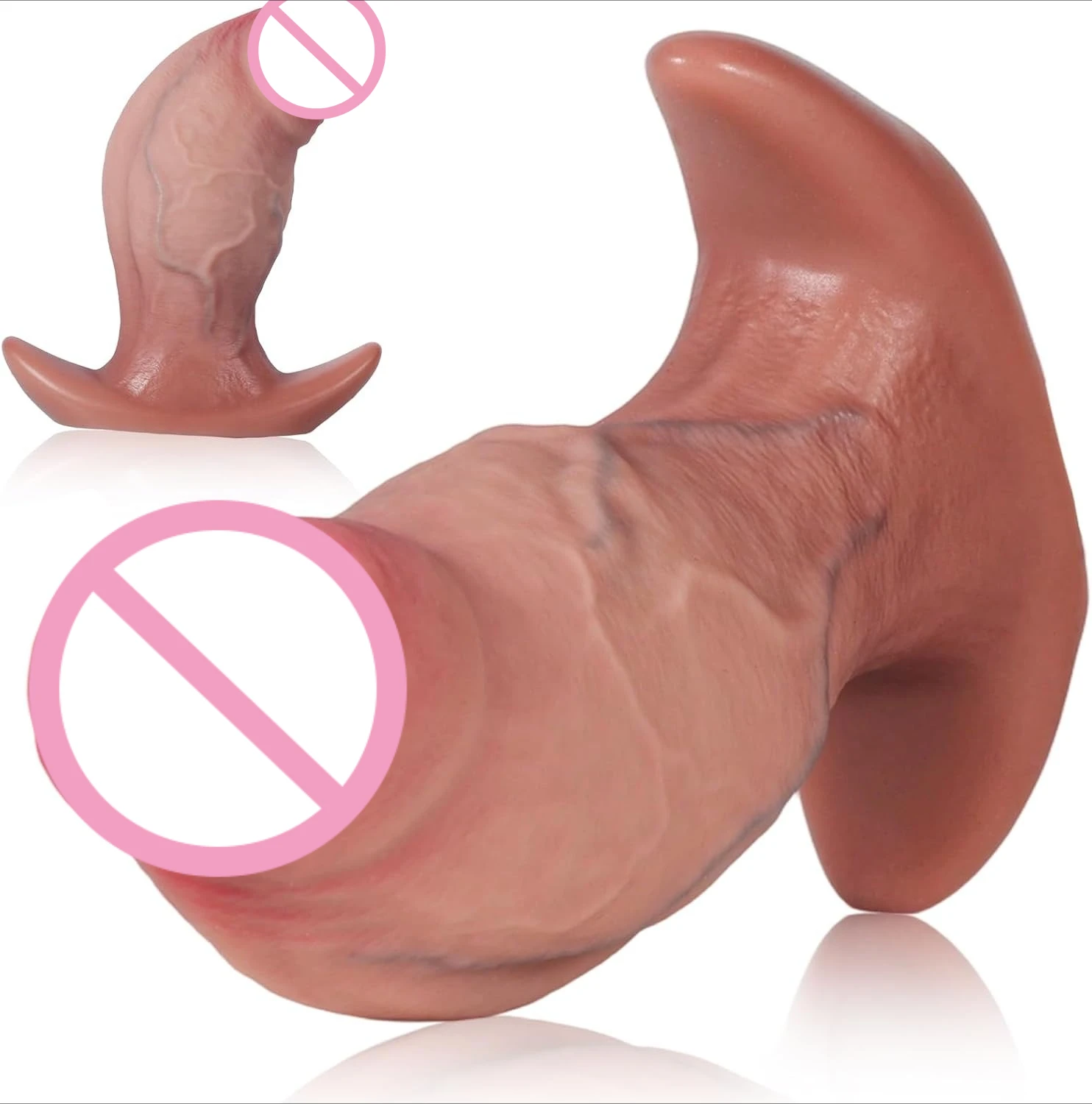 Anal Dildo Butt Plug Sex Shop Women Men Realistic Glans Penis Wear Prostate Silicone Sex Toys Anal Plug Penis Masturbators 18+
