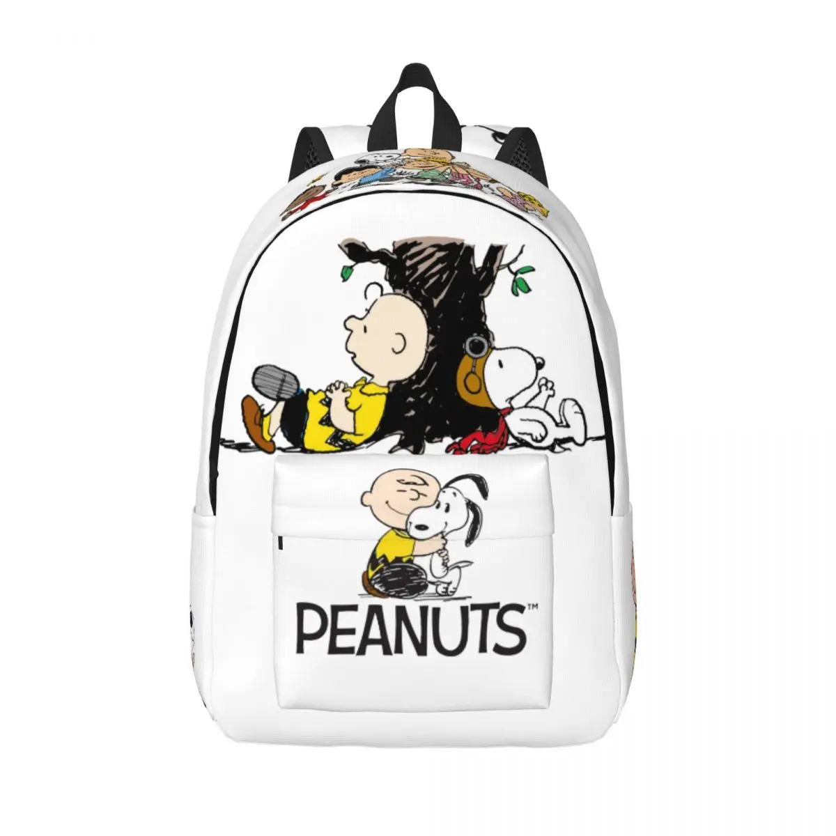 Peanuts Charlie Brown And Snoopy Backpack for School Student Bookbag Boy Girl Kids Snoopy Dogs Daypack Bags For Travel