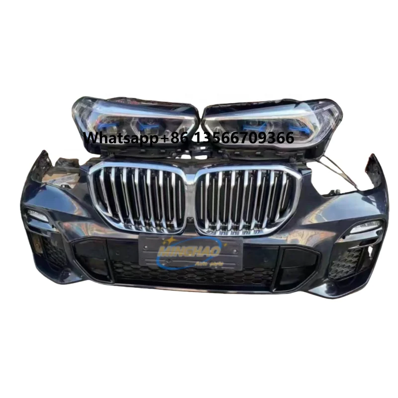 

Used Body Kit for BMW X5 G18 G05 Stylish Front Nose and Rear Bumper Headlight Fender Plastic Exterior Parts