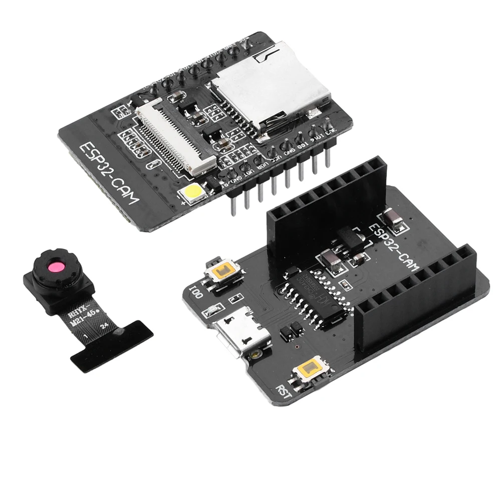 Imagem -02 - Placa de Desenvolvimento Bluetooth Micro Usb tipo c Esp32-cam Esp32-cam-mb Esp32 Serial para Wifi Ch340 Ch340g 5v com Câmera Ov2640