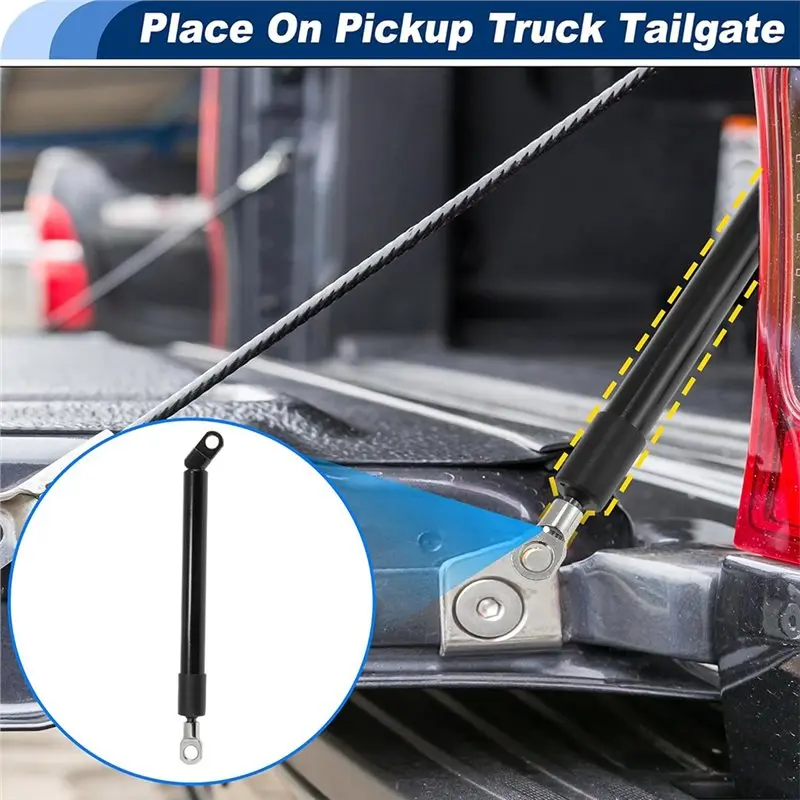 Tailgate Lift Support Strut Shock For Toyota Tacoma(N N400 Pickup Truck Tailgate Assist Kit Liftgate Assist Set