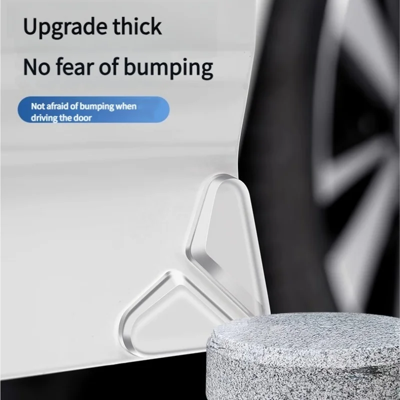

4 шт., угловая защитная крышка для двери автомобиля, универсальная наклейка на угол передней и задней двери, противоударная наклейка, прозрачные стильные молдинги