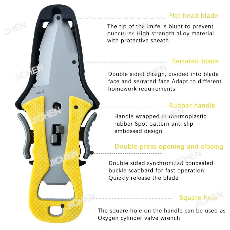 Portatile multifunzionale per l'incendio, il salvataggio acquatico, l'immersione, l'attrezzatura di fuga all'apertoIrti appena spediti.