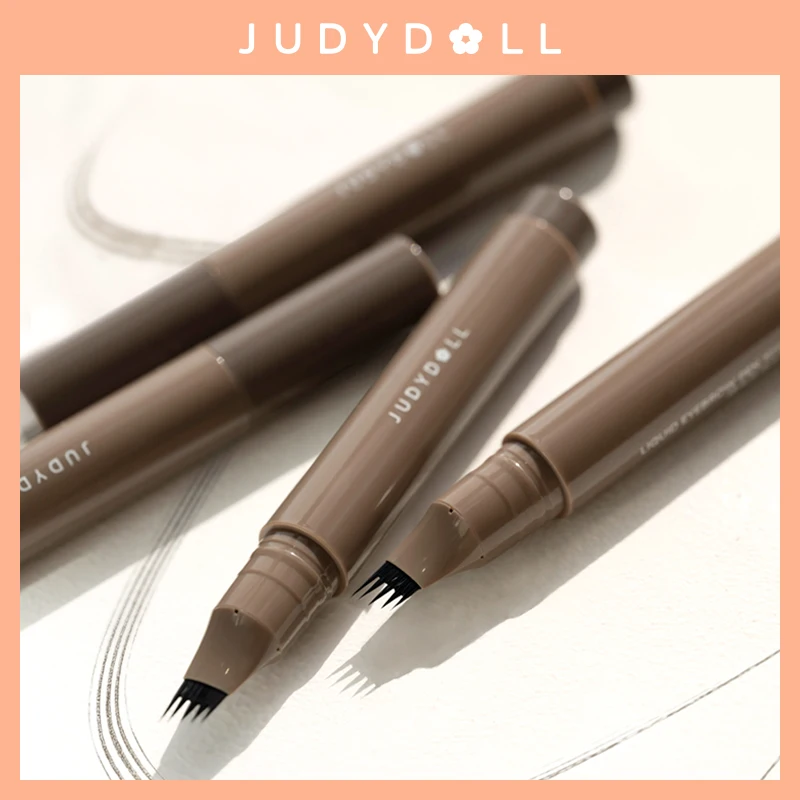 Caneta de sobrancelha líquida JUDYDOLL – traços tipo cabelo para sobrancelhas naturais