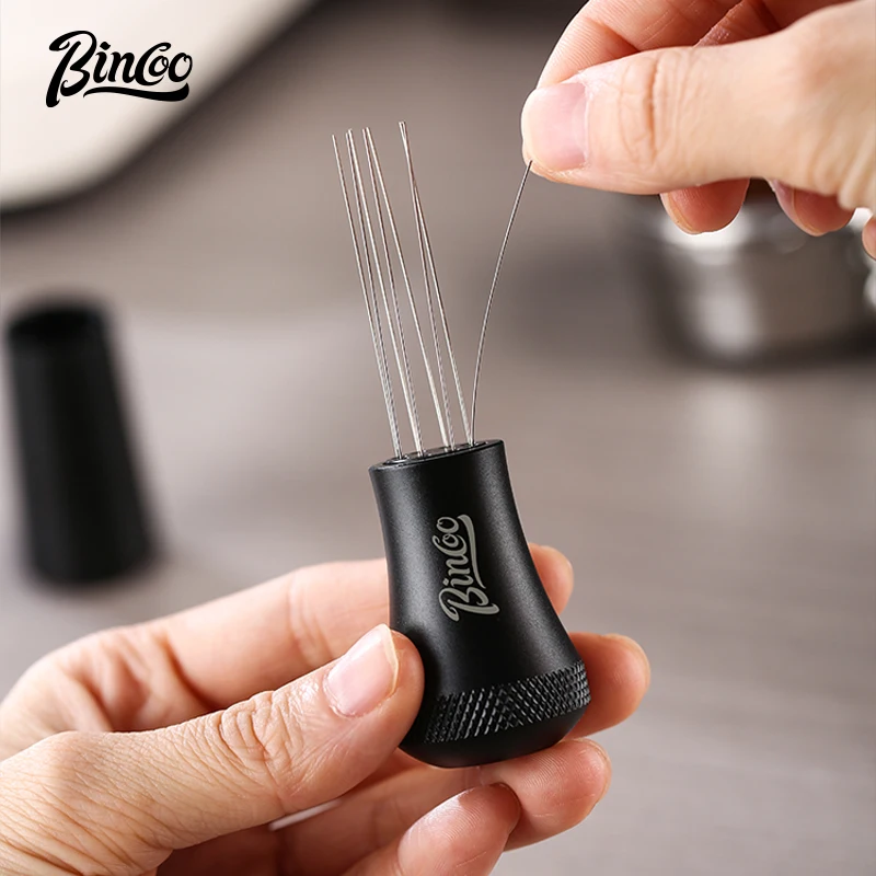 Bincoo Coffee Stirrer Needle Espresso Powder Stirrer Espresso Coffee Tamper Needles Coffee Powder Distributor Needle WDT Tools