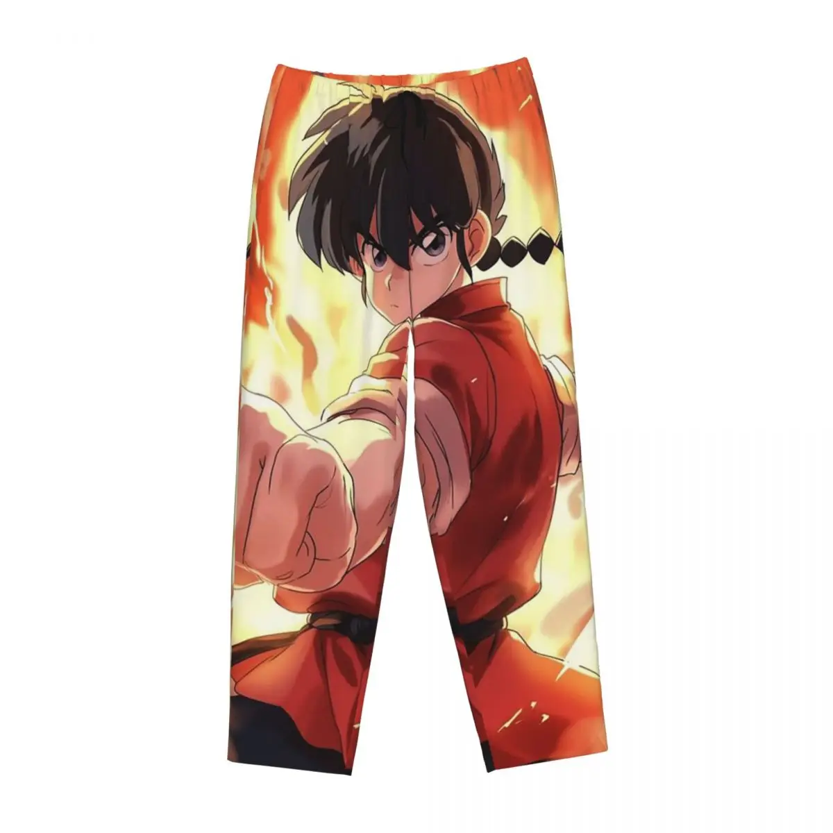 

Custom Ranma 1/2 Saotome Pig Girls Women Pajama Pants Lounge Sleep Sleepwear Bottoms with Pockets