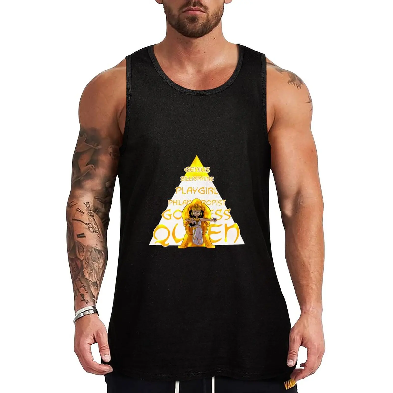 

New Cleopatra Tank Top Man clothes for gym Men's t shirt