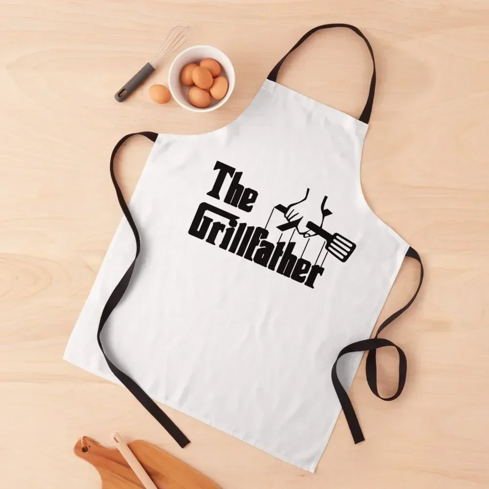 

The Grillfather Apron manicurist Costume Waiter Chef Uniform Smock for hairdressing Apron