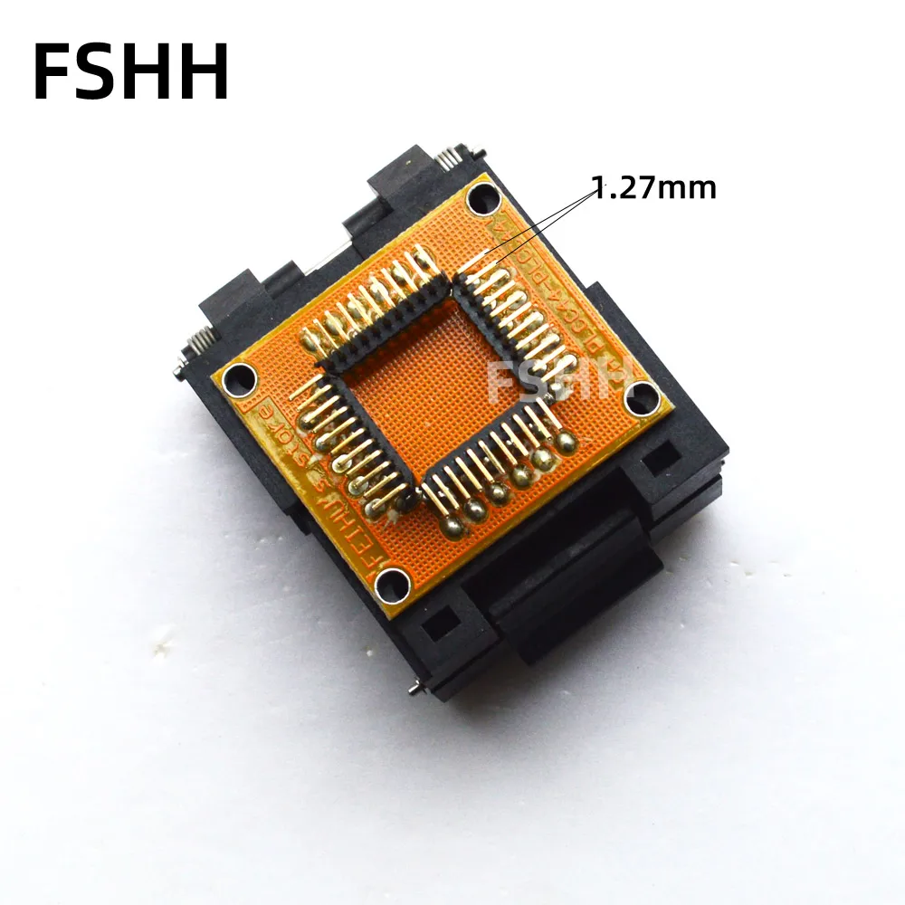PLCC44 to PLCC44 test socket PLCC44 socket Online Test 1.27mm Pitch