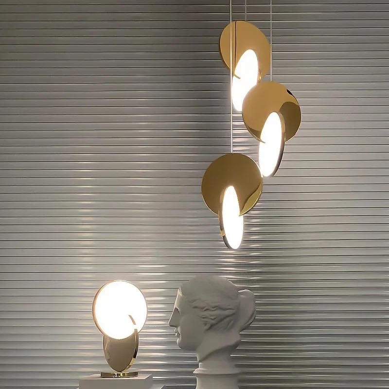 

Nordic Bedside Pendant Lights for Dining Room Bedroom Chandelier Home Decor Indoor Lighting Suspension Design Fixture 220V 110V