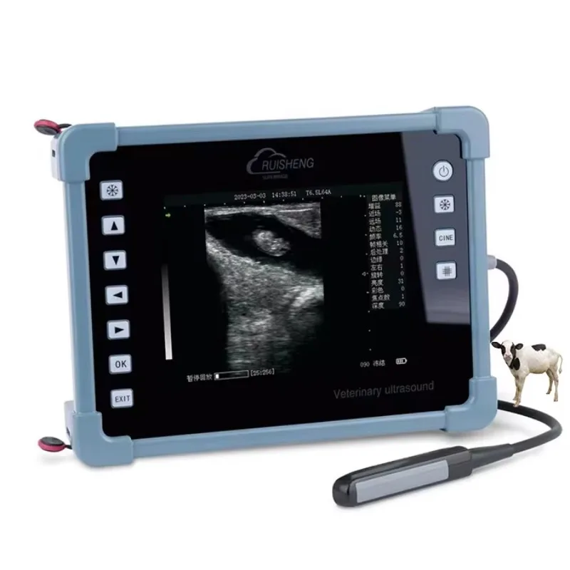 

Cow Sonar Digital Ultrasound Veterinary Ultrasonic Scanner Portable Vet Sheep Pregnancy Tester Cattle Animal Care and Supplies