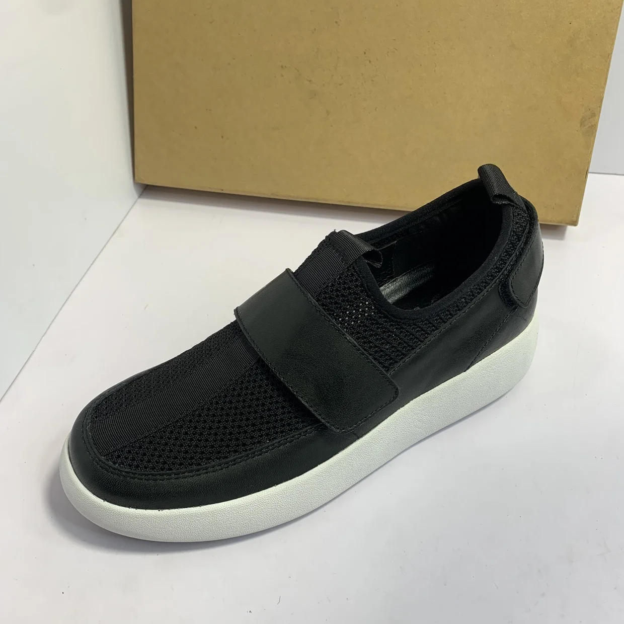 Sapatos masculinos de couro genuíno da marca Sundance, respiráveis, ultra leves, com aumento de altura, casuais, esportivos, ...