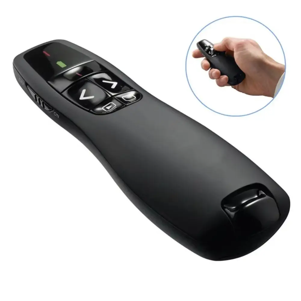 

USB Control Powerpoint Smart Presenter Infrared Remote Remote Presentation 2.4GHz Wireless Presenter Meeting Remote Controller