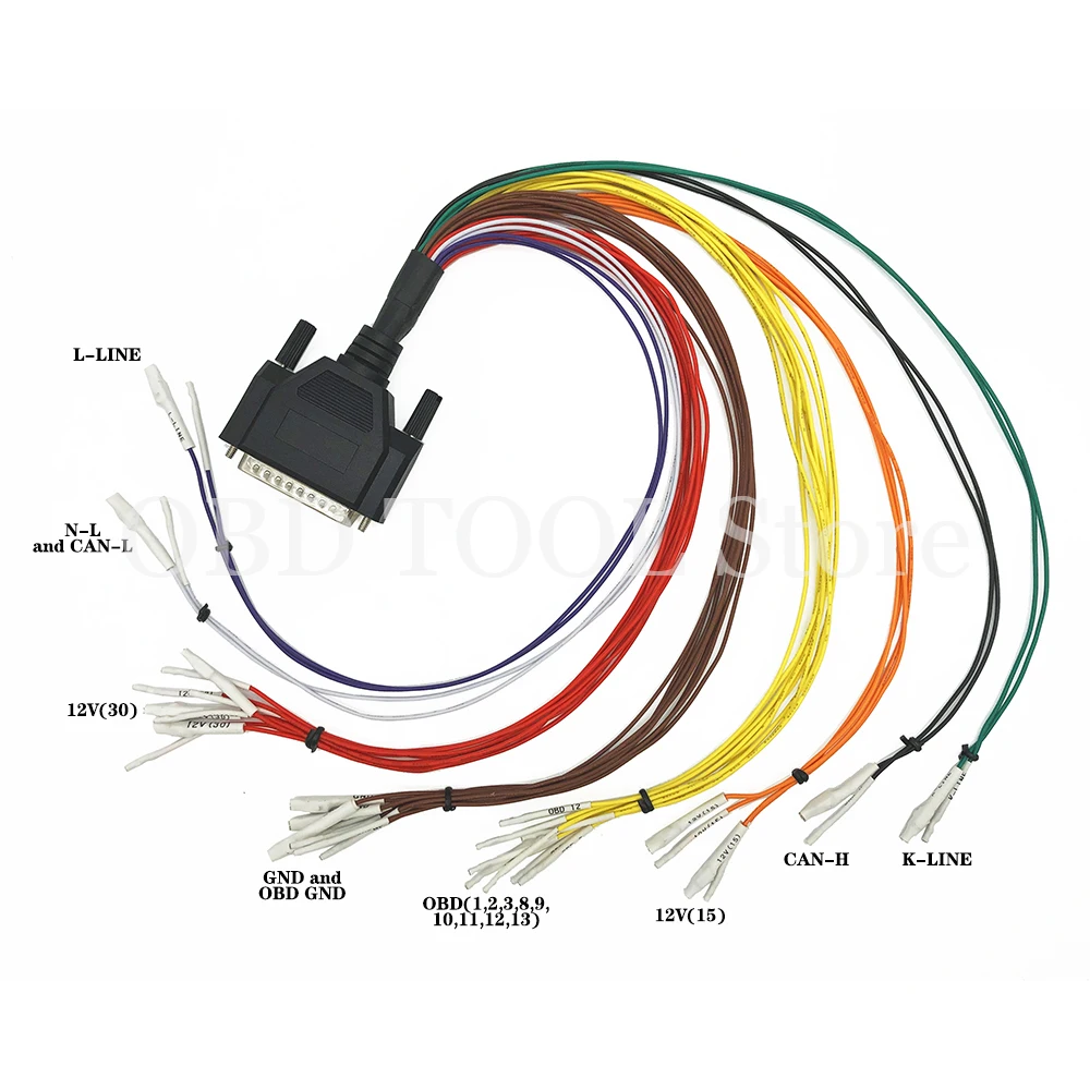 

DB25 Cables for ECU MASTER CHIP TUNING KEY PROGRAMMER To Repair Car Key Code Programming Faults Diagnostic Repair Tool DB 25