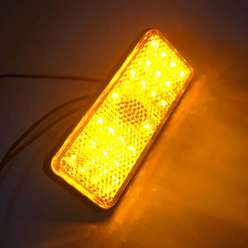 1PCS 24LED Motorcycle LED Brake Light Rear Light Brake LED Reflector Motorbike Stop Light Moto Tail Light 12V