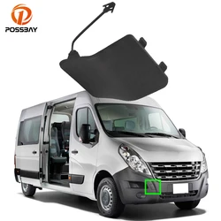 Copertura dell'occhio di rimorchio del paraurti anteriore dell'automobile per Renault Master Mk3 Vauxhall Opel Movano NISSAN N400 accessori esterno nero 511800537R