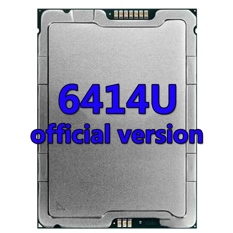 Xeon Gold medal 6414U  version CPU 60MB 2.0GHZ 32Core/64Thread 250W Processor LGA4677 FOR C741 Server Motherboard